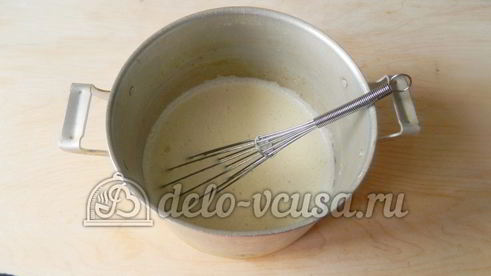 торт наполеон с заварным кремом