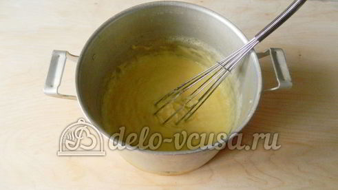 торт наполеон с заварным кремом