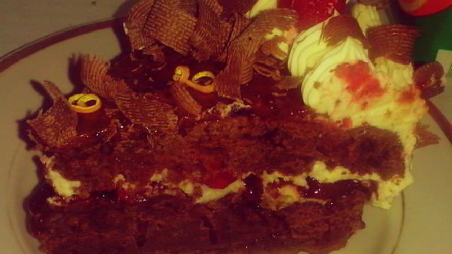 Рецепт торт по мотивам черного леса