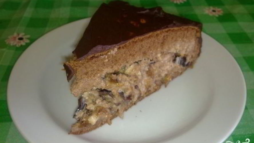 Рецепт торт с черносливом и грецким орехом