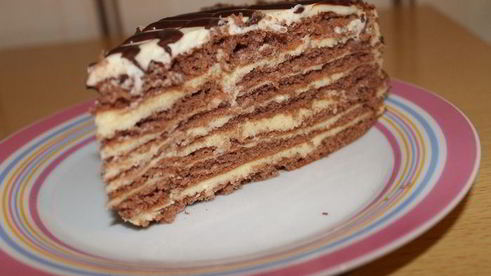 торт шоколадная девочка