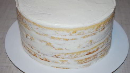 торт сливочные снежинки