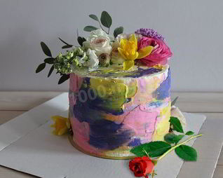 Торт весенний