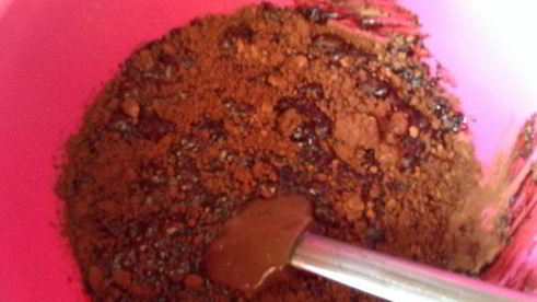 торт вишневый трюфель