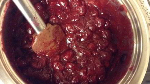 торт вишневый трюфель