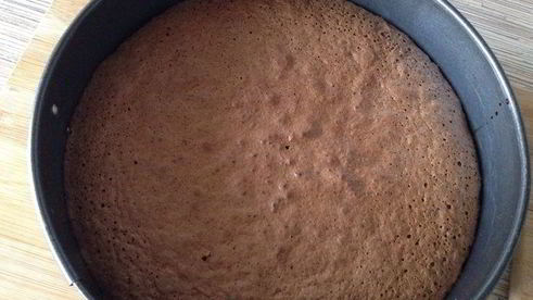 торт вишневый трюфель