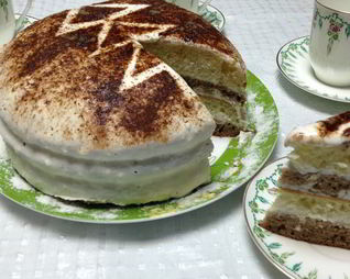 Торт Зимняя сказка