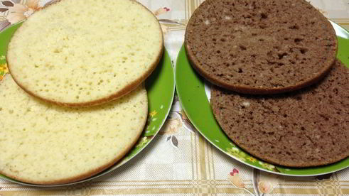 торт зимняя сказка