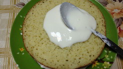 торт зимняя сказка