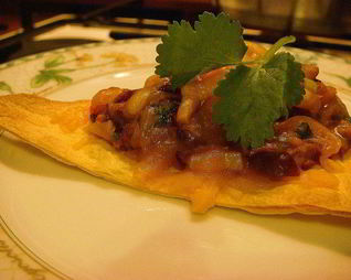 Тортильи с острой начинкой