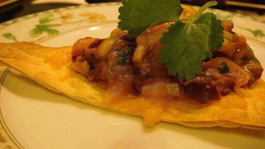 Рецепт тортильи с острой начинкой