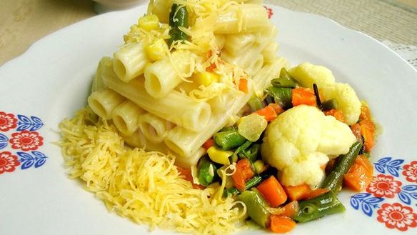 Рецепт Тортильони с итальянской овощной смесью