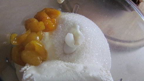 творожный торт с йогуртом и какао