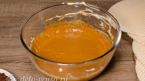 вафельный торт со сгущенкой