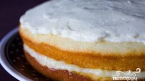 вкусный торт с творожным кремом