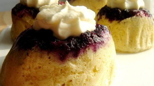 ягодные бисквиты