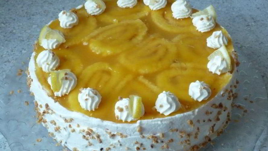 Рецепт загадочный сметанно-сливочный торт