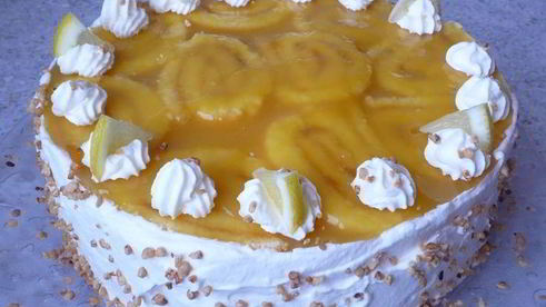 загадочный сметанно-сливочный торт