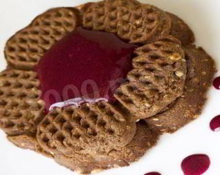 Шоколадные вафли