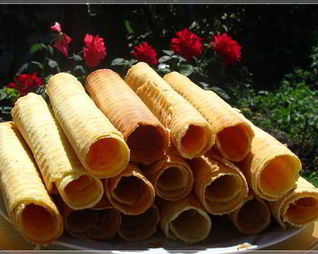 Вафельные трубочки