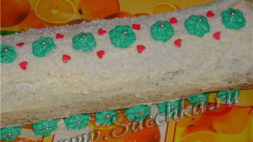 Рецепт воздушный рулет