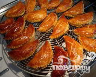 Яблочные конвертики с миндалем и изюмом