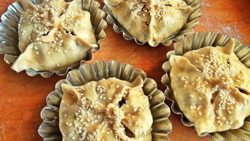 яблочные конвертики