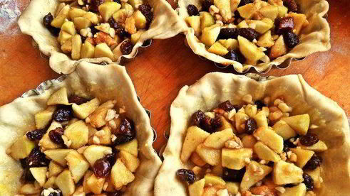 яблочные конвертики