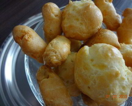 Сырные профитроли