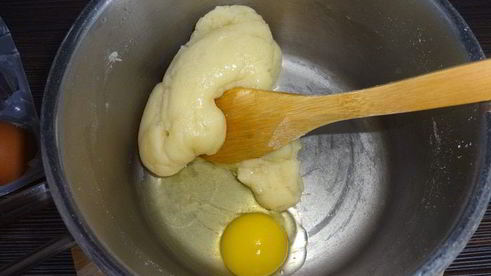 сырные профитроли