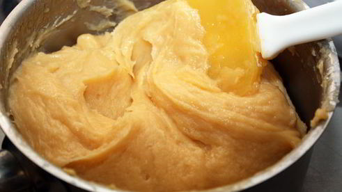 эклеры со сливочным кремом