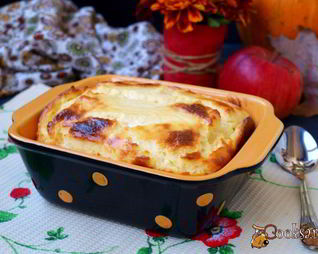 Диетическая творожная запеканка