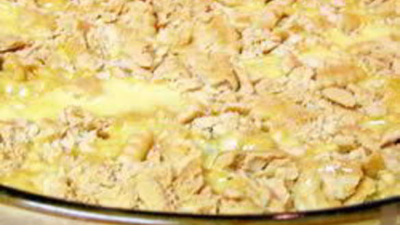 Рецепт Капустная запеканка с плавленым сыром