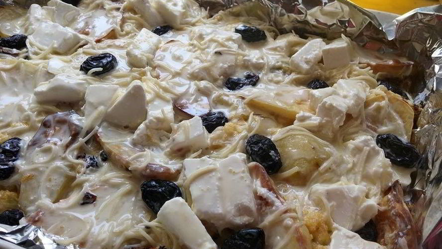 Рецепт картофельная запеканка с капустой и грибами