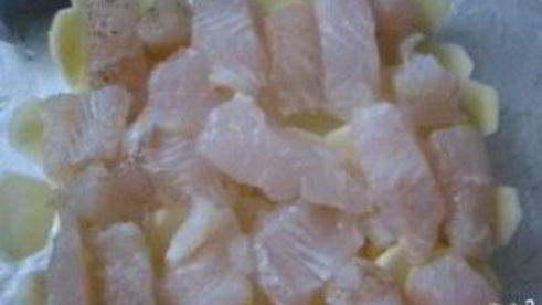 картофельная запеканка с рыбой