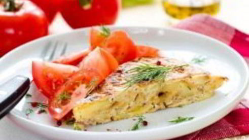 картофельная запеканка с рыбой