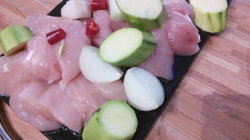 куриная запеканка с цукини