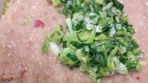 куриная запеканка с цукини