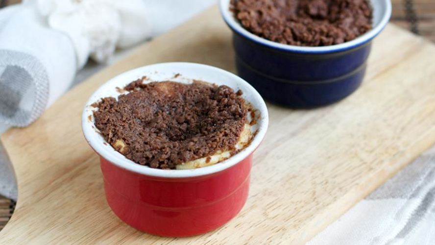 Рецепт нежная творожная запеканка с хрустящим шоколадным штрейзелем