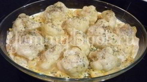 нежная запеканка из картофеля и цветной капусты