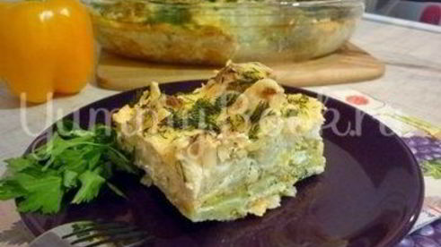 нежная запеканка из картофеля и цветной капусты