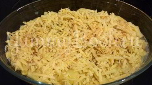 нежная запеканка из картофеля и цветной капусты