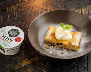 Нежная запеканка с угуртом