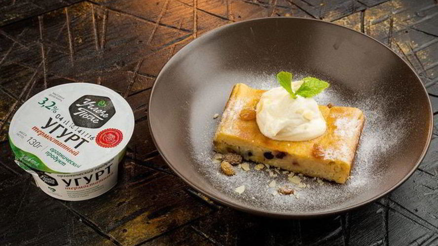 Рецепт нежная запеканка с угуртом