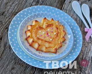 Творожная запеканка из детского сада