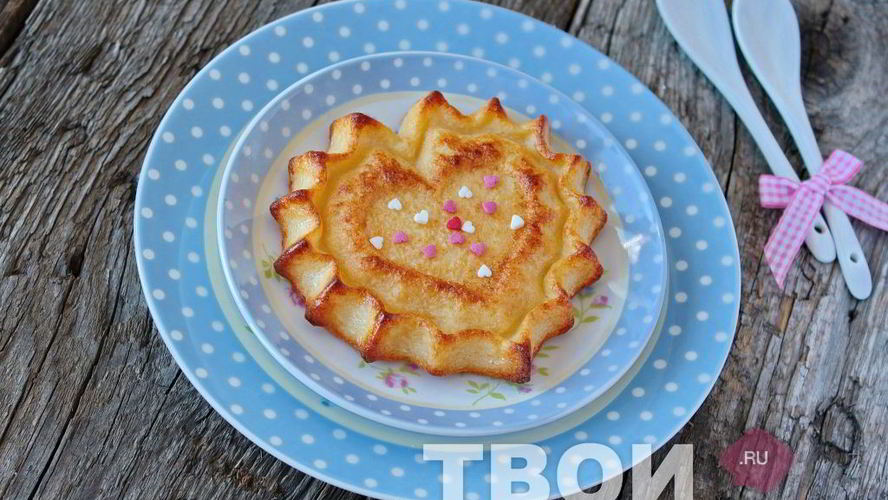 Рецепт творожная запеканка из детского сада