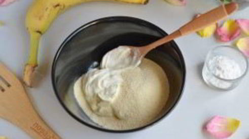 творожная запеканка с бананами