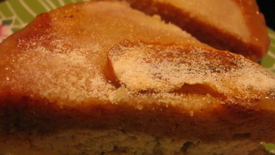 Рецепт творожная запеканка с хурмой