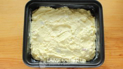 творожная запеканка с клубникой