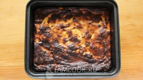 творожная запеканка с клубникой